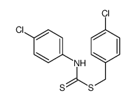 (4-chlorophenyl)methyl N-(4-chlorophenyl)carbamodithioate Structure