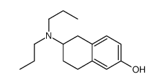 6-hydroxy-2-N,N-dipropylaminotetralin Structure