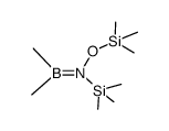 dimethyl{(trimethylsilyl)(trimethylsiloxy)amino}borane Structure
