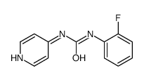 1-(2-fluorophenyl)-3-pyridin-4-ylurea Structure