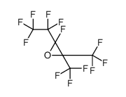 3,3-Bis(trifluoromethyl)-2-fluoro-2-(pentafluoroethyl)oxirane Structure