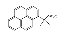 2-methyl-2-(pyren-1-yl)propanal Structure
