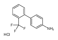 2'-TRIFLUOROMETHYLBIPHENYL-4-YLAMINEHYDROCHLORIDE Structure