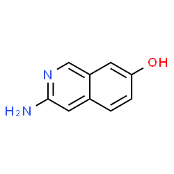 7-Isoquinolinol,3-amino-(9CI) Structure