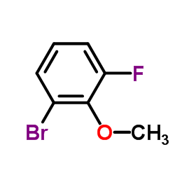 1-Bromo-3-fluoro-2-methoxybenzene structure