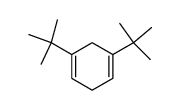 1,5-di-tert-butyl-1,4-cyclohexadiene结构式