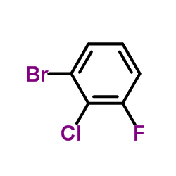 1-溴-2-氯-3-氟苯结构式
