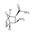 二烯-3-氨基-7-氧杂双环[2.2.1]庚-5-烯-2-羧酸酰胺结构式