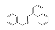 1-(benzylsulfanylmethyl)naphthalene结构式