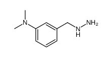 3-(HYDRAZINYLMETHYL)-N,N-DIMETHYLANILINE结构式
