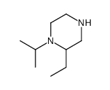 2-Ethyl-1-isopropylpiperazine Structure