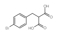 2-(4-溴苄基)-丙二酸结构式