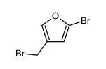2-bromo-4-(bromomethyl)furan结构式