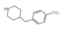 4-[(4-methylphenyl)methyl]piperidine Structure