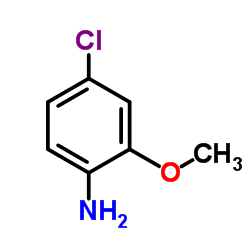 4-氯-2-甲氧基苯胺结构式