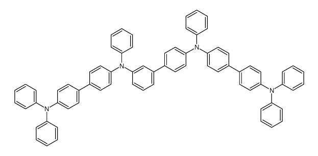 [1,1'-Biphenyl]-3,4'-diamine, N3,N4'-bis[4'-(diphenylamino)[1,1'-biphenyl]-4-yl]-N3,N4'-diphenyl Structure