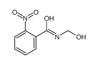 N-(hydroxymethyl)-2-nitrobenzamide Structure
