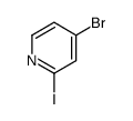 4-溴-2-碘吡啶结构式
