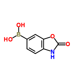 2-氧代-2,3-二氢苯并[d]噁唑-6-硼酸结构式