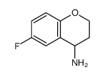 (S)-6-FLUOROCHROMAN-4-AMINE Structure