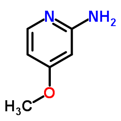 2-氨基-4-甲氧基吡啶结构式