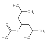 乙酸-2,6-二甲基-4-庚(醇)酯结构式