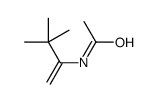 N-(3,3-dimethylbut-1-en-2-yl)acetamide Structure