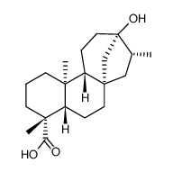 (16S)-dihydrosteviol Structure