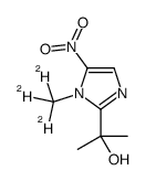 Hydroxy Ipronidazole-d3 Structure