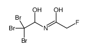 2-fluoro-N-(2,2,2-tribromo-1-hydroxyethyl)acetamide Structure