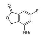 4-氨基-6-氟异苯并呋喃-1(3H)-酮结构式