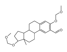 2-甲酰基-3,17β-O-双(甲氧基甲基)雌二醇结构式