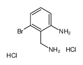 2-(Aminomethyl)-3-bromoaniline dihydrochloride Structure