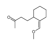 (Z)-4-(2-(methoxymethylidene)cyclohexyl)butan-2-one Structure