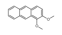 1,2-dimethoxyanthracene结构式