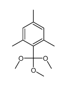 1,3,5-trimethyl-2-(trimethoxymethyl)benzene结构式