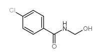 4-chloro-N-(hydroxymethyl)benzamide Structure
