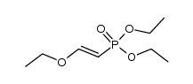 diethyl 2-ethoxyvinylphosphonate结构式