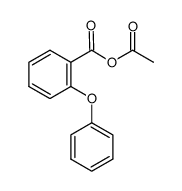 acetic 2-phenoxybenzoic anhydride Structure