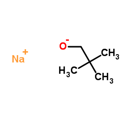 Sodium tert-pentoxide structure