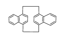 anti-[2.2](1,4)naphthalenophane Structure
