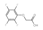2-(2, 3, 5, 6-Tetrafluorophenoxy)acetic acid Structure