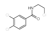 Benzamide, 3,4-dichloro-N-(2-chloroethyl)- Structure