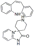 5H-Dibenz[b,f]azepine, spiro[imidazo[1,2-a]pyridine-3(2H),4'-piperidin]-2-one deriv. Structure
