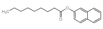 naphthalen-2-yl nonanoate结构式