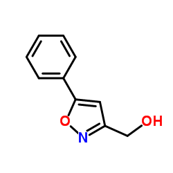 (5-phenylisoxazol-3-yl)methanol Structure
