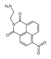 2-(2-aminoethyl)-6-nitrobenzo[de]isoquinoline-1,3-dione Structure