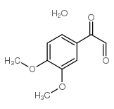 3,4-Dimethoxyphenylglyoxal hydrate Structure