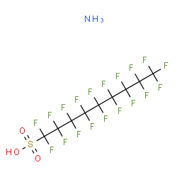 ammonium nonadecafluorononanesulphonate Structure