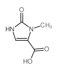 3-Methyl-2-oxo-2,3-dihydro-1H-imidazole-4-carboxylic acid Structure